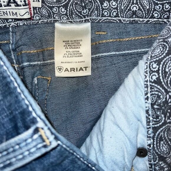 ARIAT western wear bootcut jeans size 27r - Picture 3 of 6